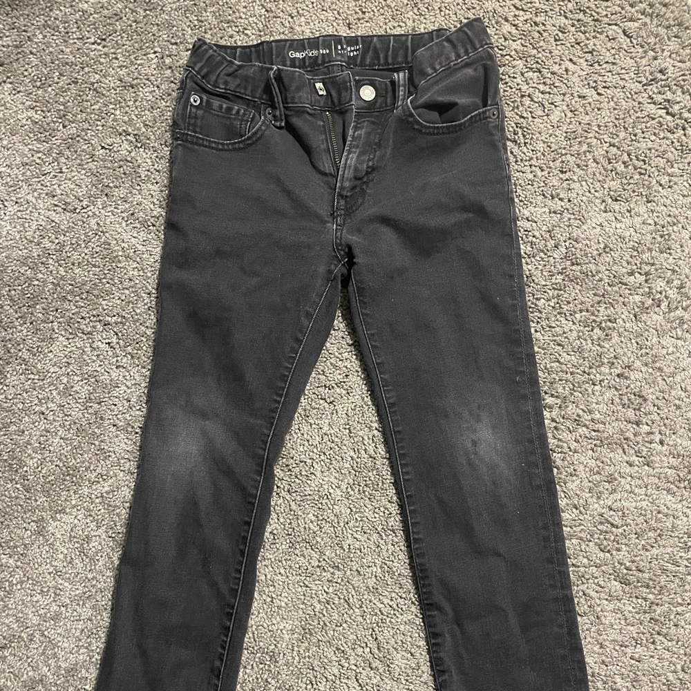 Black Ash Gap Boy Straight Leg